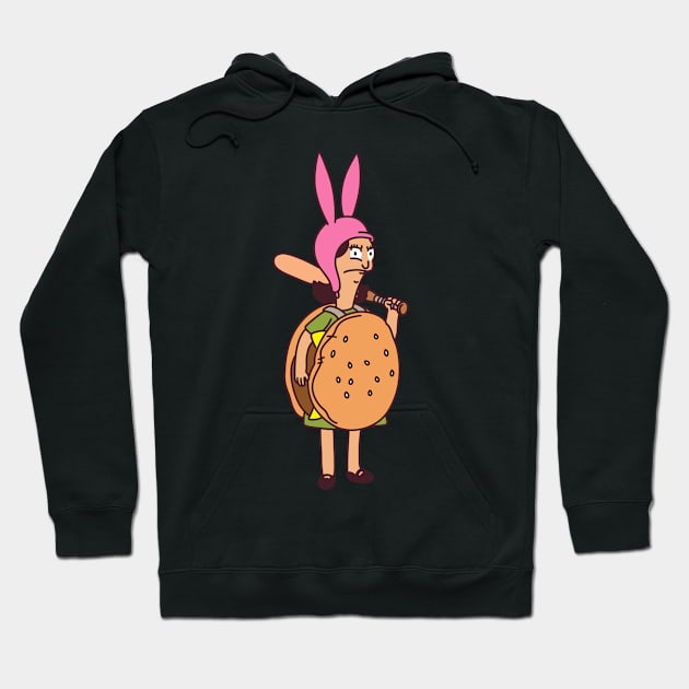 Louise baseball Hoodie by VinylPatch